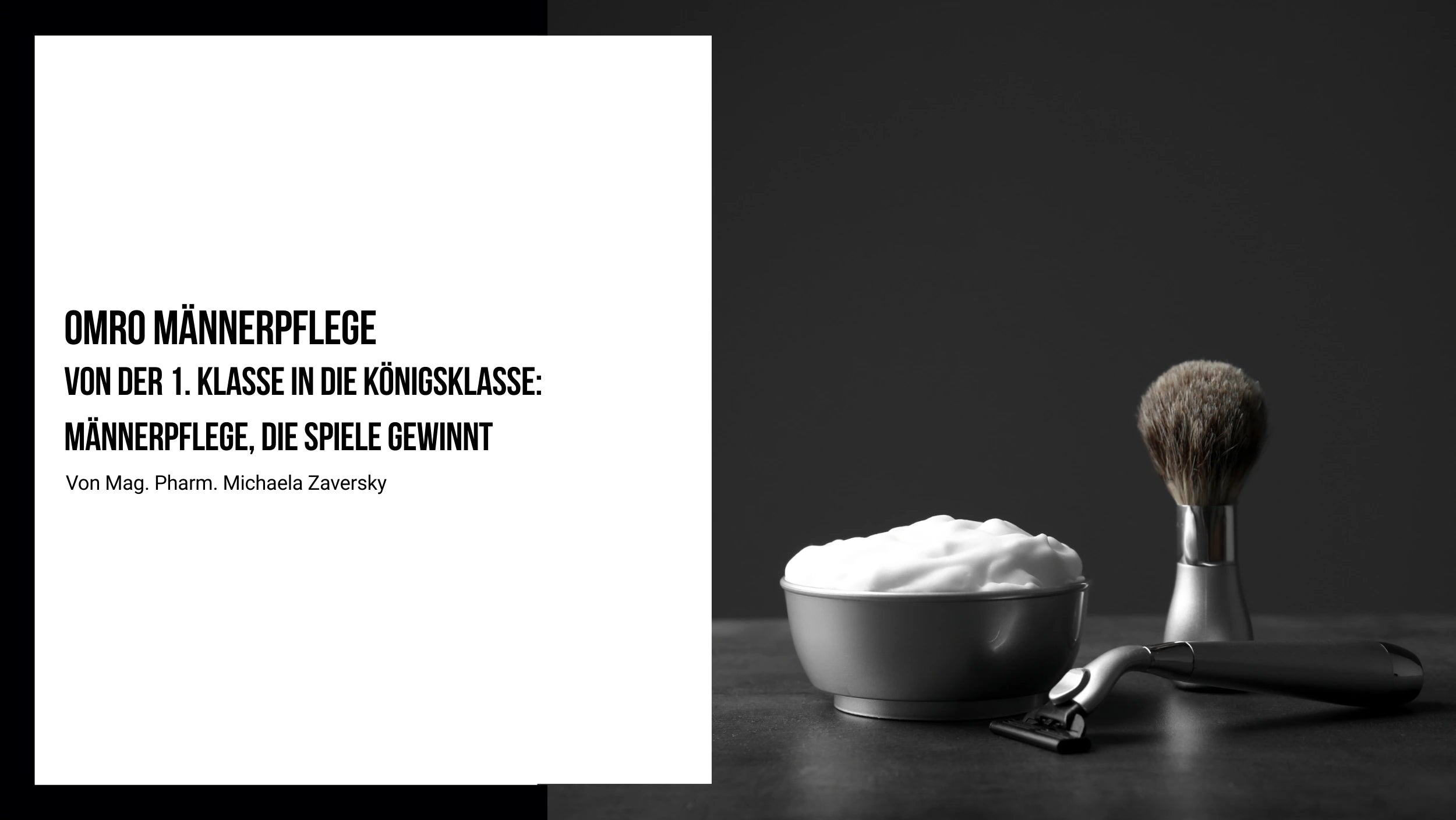 Von der 1. Klasse in die Königsklasse: OMRO Männerpflege, die Spiele gewinnt