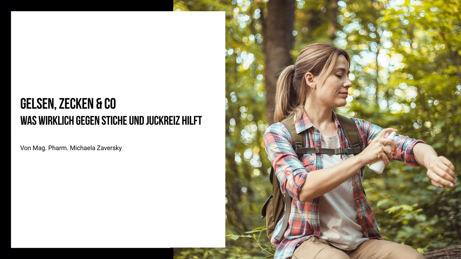 Gelsen, Zecken & Co: Was wirklich gegen Stiche und Juckreiz hilft