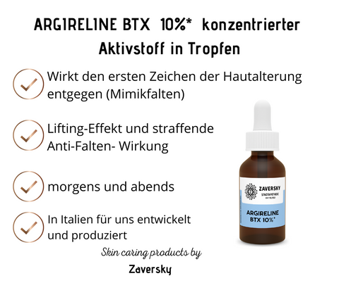 ARGIRELINE BTX 10%* konzentrierter Aktivstoff in Tropfen bei Apotheke Zaversky