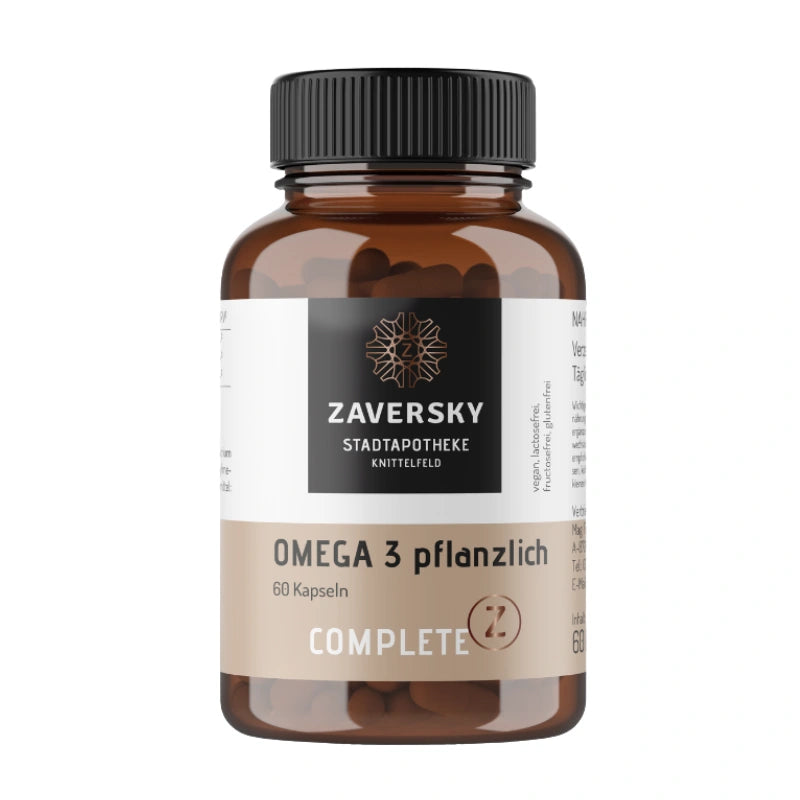 Omega‑3 pflanzlich - Veganes Algenöl mit DHA & EPA bei Apotheke Zaversky