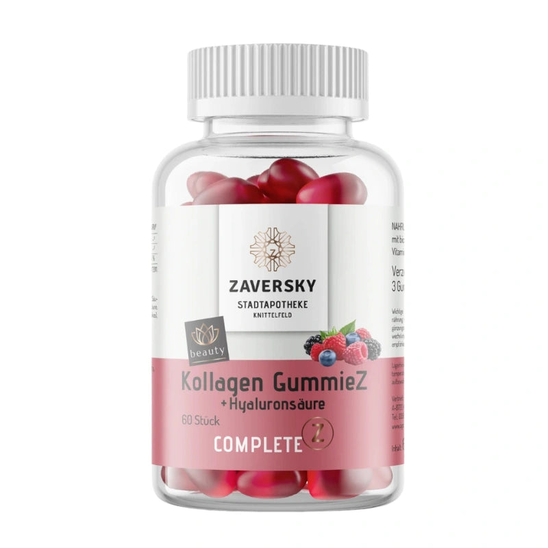 Kollagen GummieZ + Hyaluron & Vitamin C bei Apotheke Zaversky