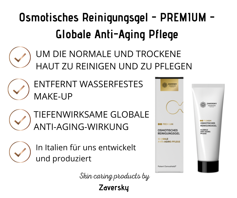 Osmotisches Reinigungsgel - PREMIUM - Globale Anti-Aging Pflege CareZ bei Apotheke Zaversky