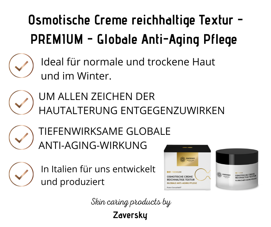 Osmotische Creme reichhaltige Textur - PREMIUM - Globale Anti-Aging Pflege CareZ bei Apotheke Zaversky
