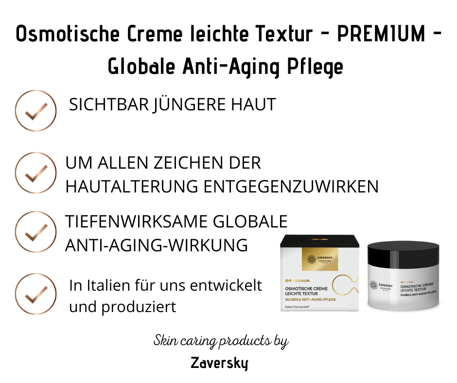 Osmotische Creme leichte Textur - PREMIUM - Globale Anti-Aging Pflege CareZ bei Apotheke Zaversky